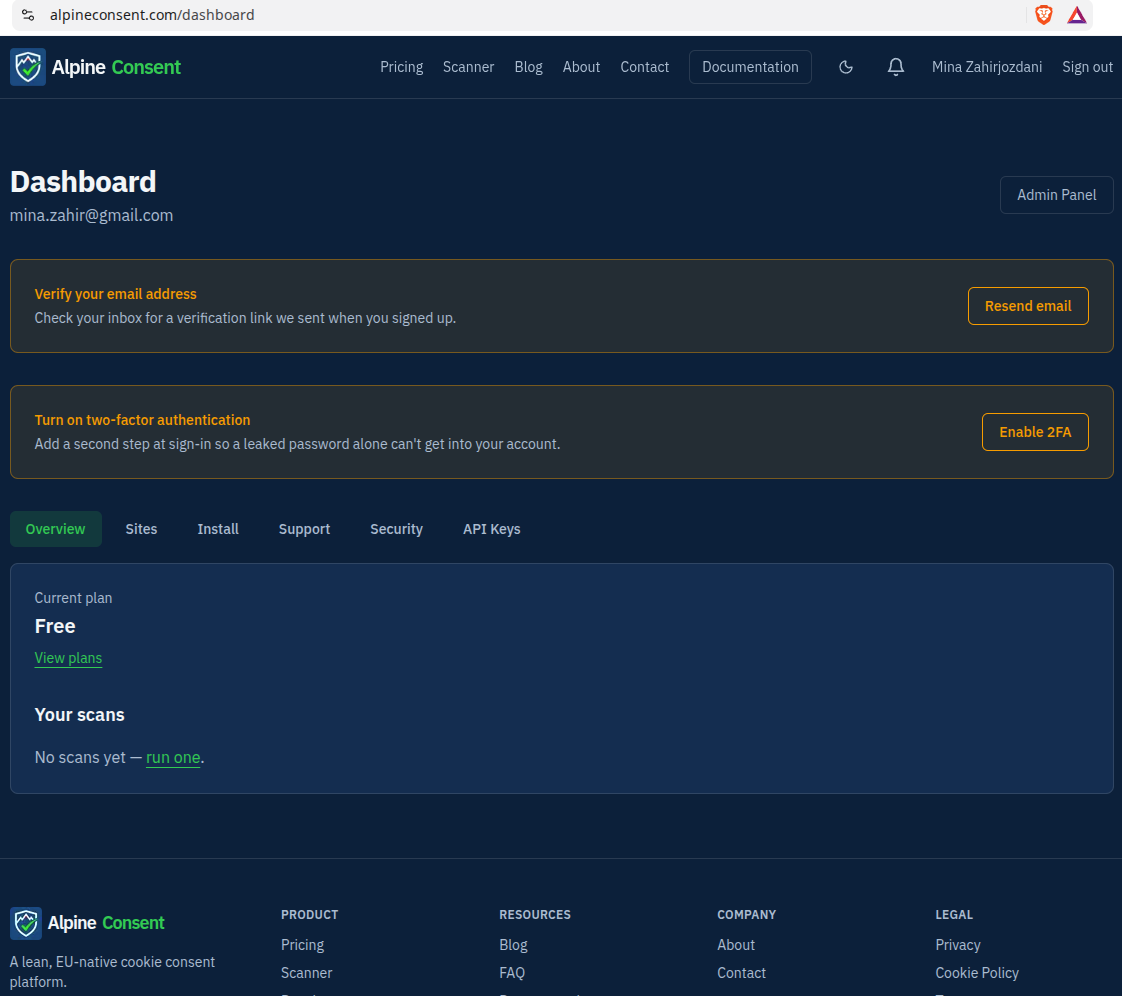Dashboard